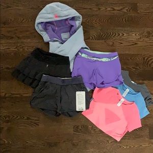 Ivivva lot of girls athletic wear - size 10